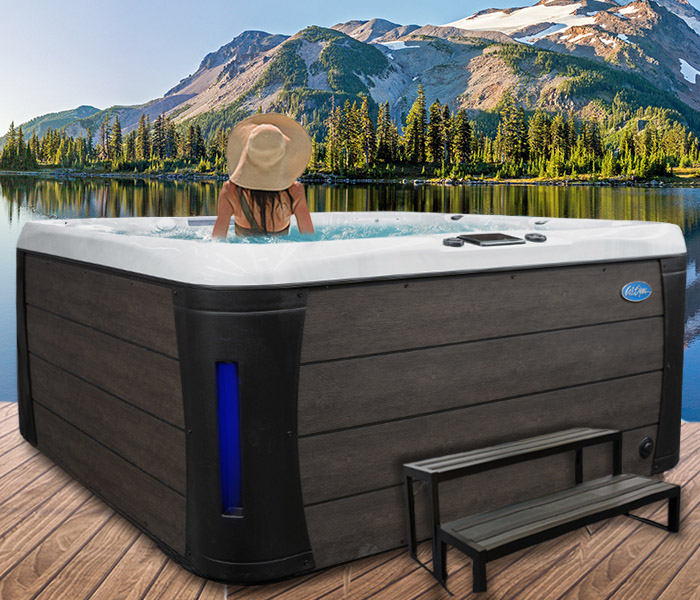 Calspas hot tub being used in a family setting - hot tubs spas for sale Fort Collins